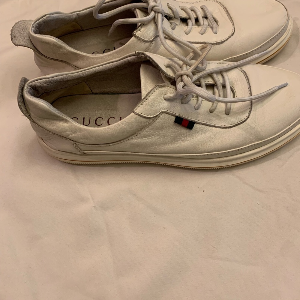 Gucci Leather Sneakers - Picture 6 of 15